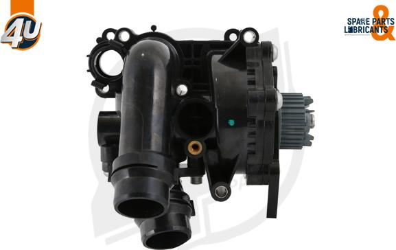 4U Autoparts 13749VV - Водяний насос avtolavka.club