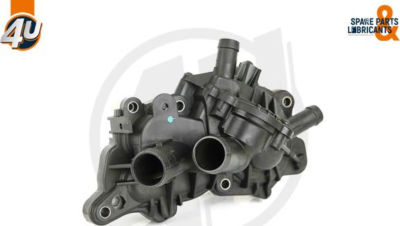 4U Autoparts 13748VV - Водяний насос avtolavka.club