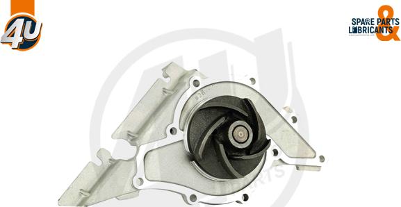 4U Autoparts 13700VV - Водяний насос avtolavka.club