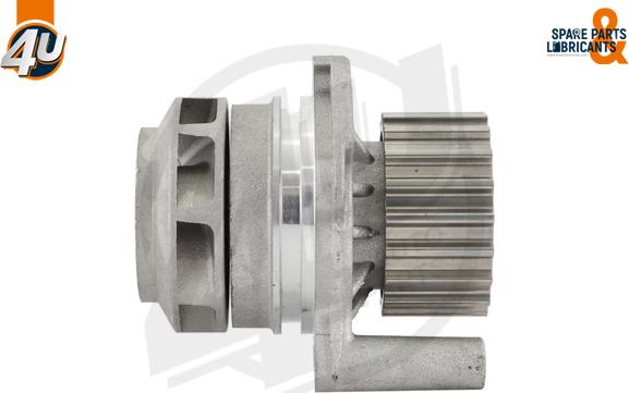 4U Autoparts 13713VV - Водяний насос avtolavka.club