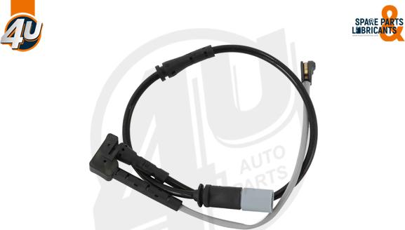 4U Autoparts 12490MI - Сигналізатор, знос гальмівних колодок avtolavka.club