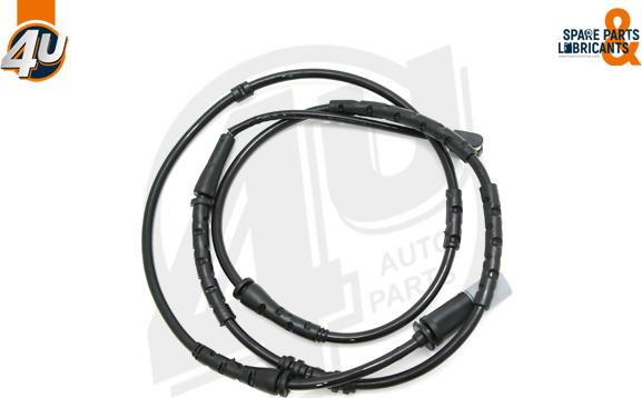 4U Autoparts 12444BW - Сигналізатор, знос гальмівних колодок avtolavka.club