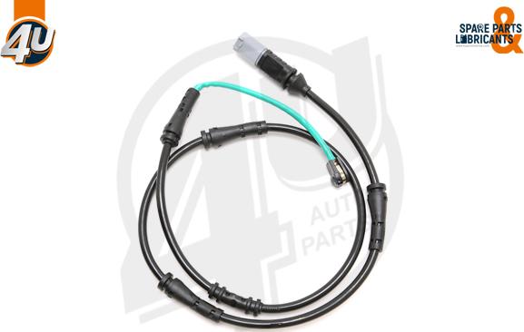 4U Autoparts 12441BW - Сигналізатор, знос гальмівних колодок avtolavka.club