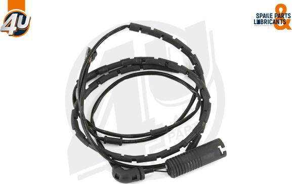 4U Autoparts 12408BW - Сигналізатор, знос гальмівних колодок avtolavka.club