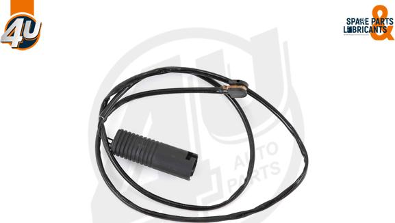 4U Autoparts 12402BW - Сигналізатор, знос гальмівних колодок avtolavka.club