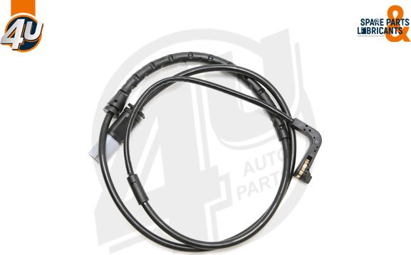 4U Autoparts 12417BW - Сигналізатор, знос гальмівних колодок avtolavka.club