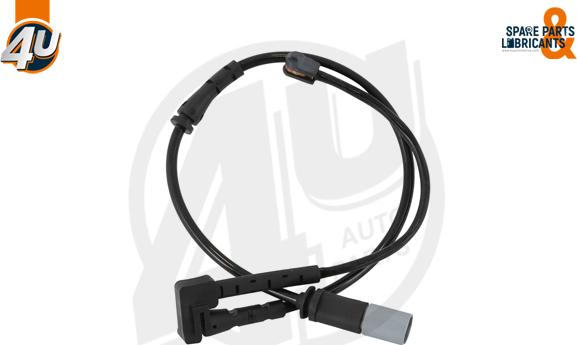 4U Autoparts 12488MI - Сигналізатор, знос гальмівних колодок avtolavka.club