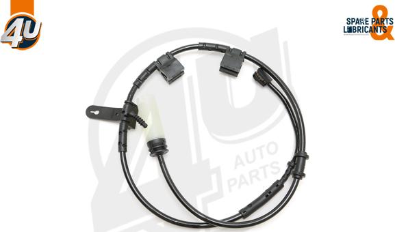 4U Autoparts 12487MI - Сигналізатор, знос гальмівних колодок avtolavka.club