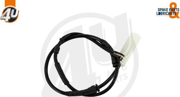 4U Autoparts 12430BW - Сигналізатор, знос гальмівних колодок avtolavka.club