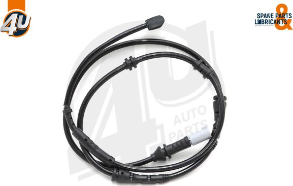 4U Autoparts 12438BW - Сигналізатор, знос гальмівних колодок avtolavka.club