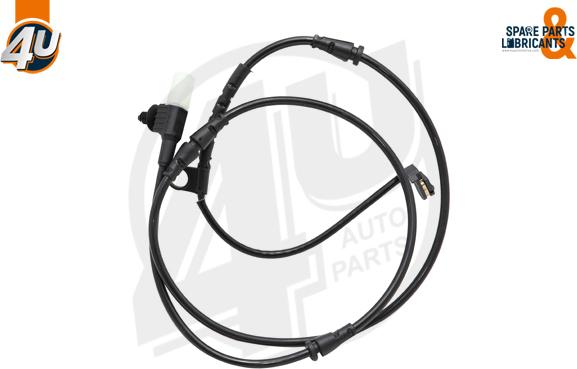 4U Autoparts 12507LR - Сигналізатор, знос гальмівних колодок avtolavka.club