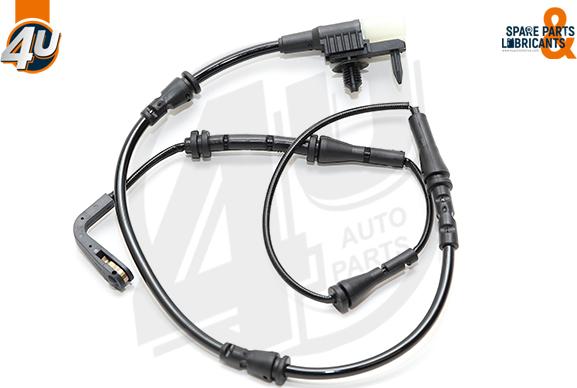 4U Autoparts 12515LR - Сигналізатор, знос гальмівних колодок avtolavka.club