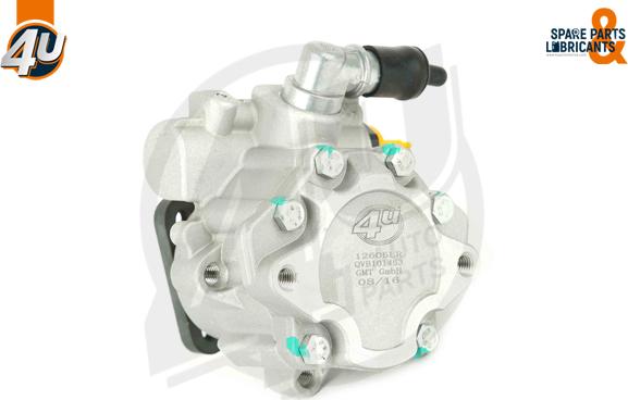 4U Autoparts 12605LR - Гідравлічний насос, рульове управління, ГУР avtolavka.club