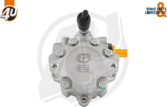 4U Autoparts 12204VV - Гідравлічний насос, рульове управління, ГУР avtolavka.club