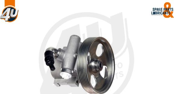 4U Autoparts 12281PU - Гідравлічний насос, рульове управління, ГУР avtolavka.club