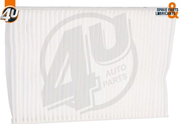 4U Autoparts 34258PU - Фільтр, повітря у внутрішній простір avtolavka.club