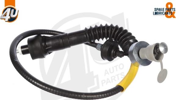 4U Autoparts 38282PU - Трос, управління зчепленням avtolavka.club