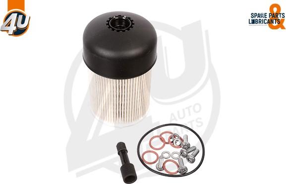 4U Autoparts 33338MR - Паливний фільтр avtolavka.club