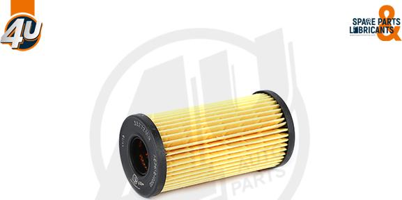 4U Autoparts 33272MR - Масляний фільтр avtolavka.club