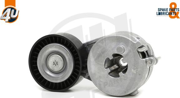 4U Autoparts 32428VV - Натягувач ременя, клинові зуб. avtolavka.club