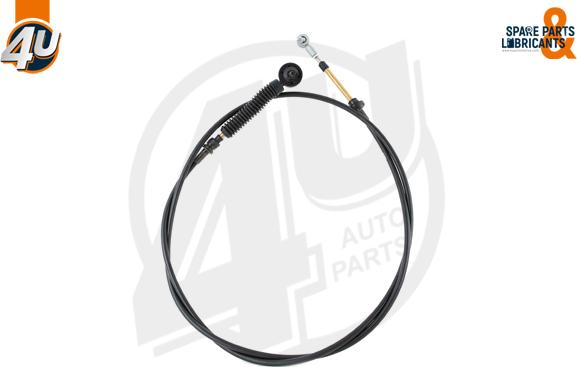 4U Autoparts 29516RV - Трос, ступінчаста коробка передач avtolavka.club