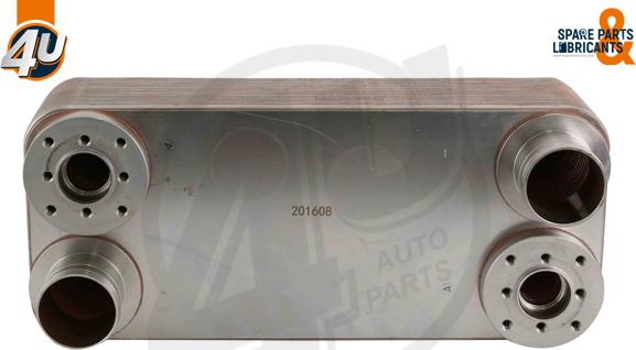 4U Autoparts 29001SC - Масляний радіатор, ступінчаста коробка передач avtolavka.club