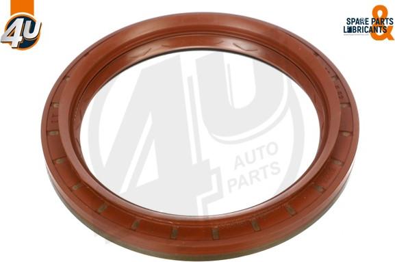 4U Autoparts 29786VO - Ущільнююче кільце, сальник, маточина колеса avtolavka.club