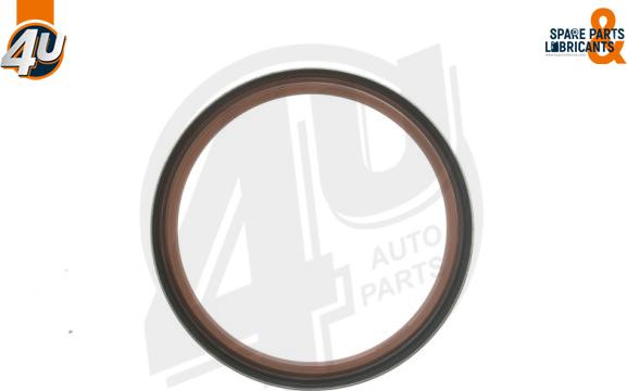 4U Autoparts 29737ME - Ущільнене кільце, колінчастий вал avtolavka.club