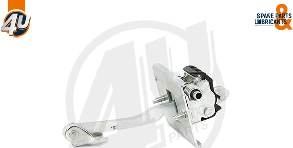 4U Autoparts 24304PU - Фіксатор дверей avtolavka.club