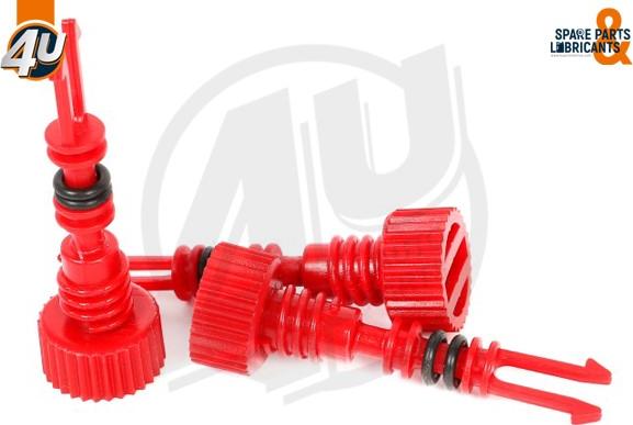 4U Autoparts 25169ME - Болт, пробка радіатора avtolavka.club