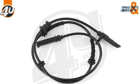 4U Autoparts 20319BW - Датчик ABS, частота обертання колеса avtolavka.club