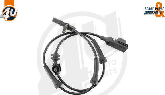 4U Autoparts 20276LR - Датчик ABS, частота обертання колеса avtolavka.club