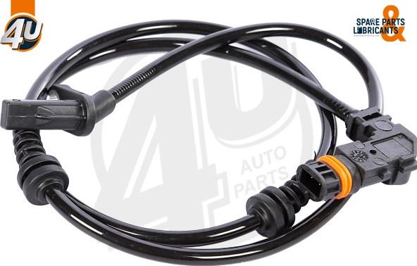 4U Autoparts 20273MR - Датчик ABS, частота обертання колеса avtolavka.club