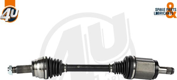 4U Autoparts 23117BW - Приводний вал avtolavka.club