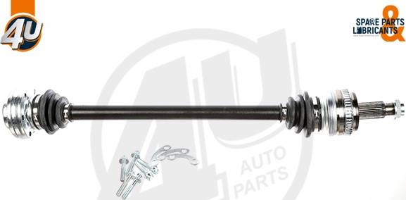 4U Autoparts 23133BW - Приводний вал avtolavka.club