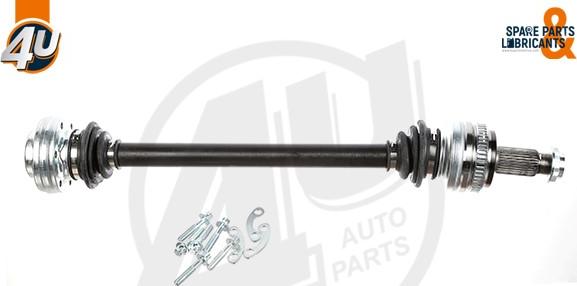 4U Autoparts 23124BW - Приводний вал avtolavka.club