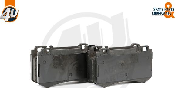 4U Autoparts 22097MR - Гальмівні колодки, дискові гальма avtolavka.club