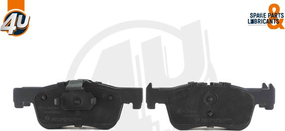 4U Autoparts 22273BW - Гальмівні колодки, дискові гальма avtolavka.club