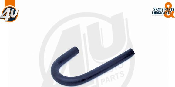 4U Autoparts 27179DF - Шланг радіатора avtolavka.club