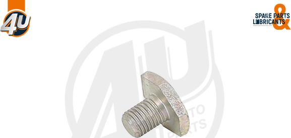 4U Autoparts 72438PU - Різьбова пробка, масляний піддон avtolavka.club