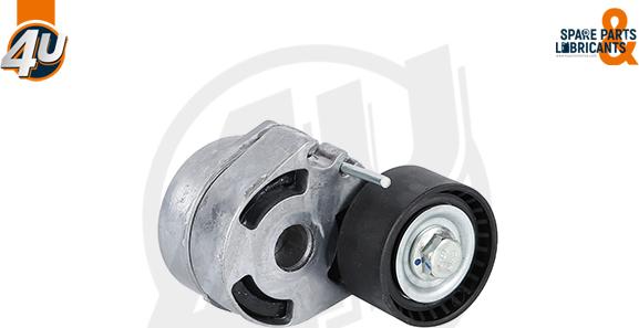 4U Autoparts 72501PU - Натягувач ременя, клинові зуб. avtolavka.club