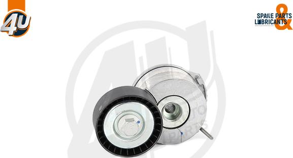 4U Autoparts 72532PU - Натягувач ременя, клинові зуб. avtolavka.club