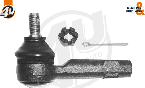 4U Autoparts A90762 - Наконечник рульової тяги, кульовий шарнір avtolavka.club