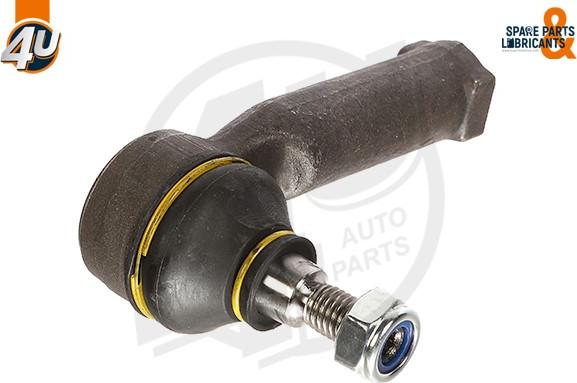 4U Autoparts A91833 - Наконечник рульової тяги, кульовий шарнір avtolavka.club