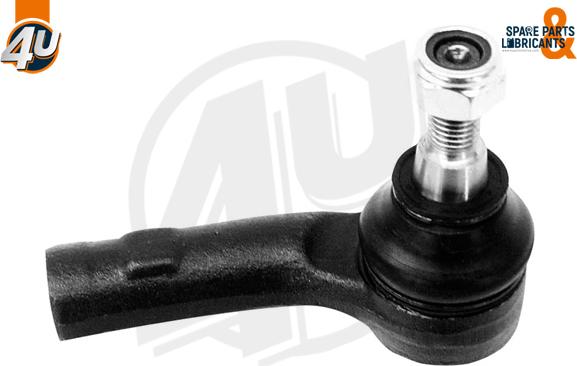 4U Autoparts A44645 - Наконечник рульової тяги, кульовий шарнір avtolavka.club