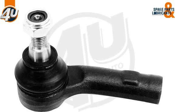 4U Autoparts A44646 - Наконечник рульової тяги, кульовий шарнір avtolavka.club