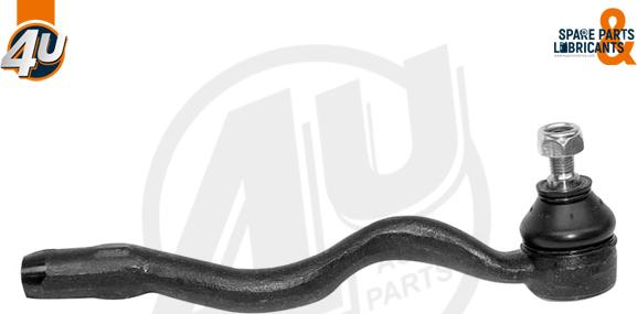 4U Autoparts A53022 - Наконечник рульової тяги, кульовий шарнір avtolavka.club