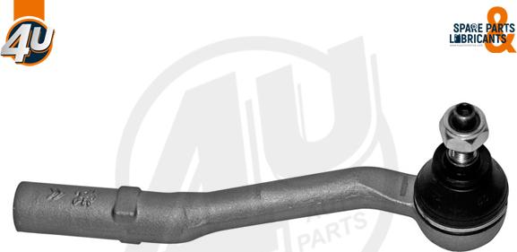 4U Autoparts A09656 - Наконечник рульової тяги, кульовий шарнір avtolavka.club