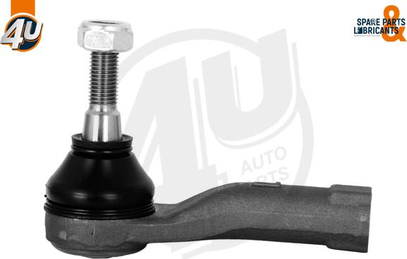 4U Autoparts A00425 - Наконечник рульової тяги, кульовий шарнір avtolavka.club