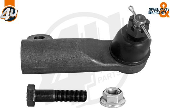 4U Autoparts A11912 - Наконечник рульової тяги, кульовий шарнір avtolavka.club